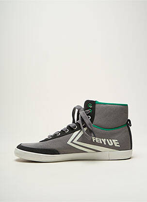 Adidași vârf rotund vârf rotund gri FEIYUE bărbat