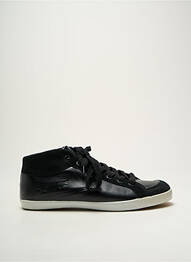 Adidași material neted vârf rotund negru FEIYUE bărbat