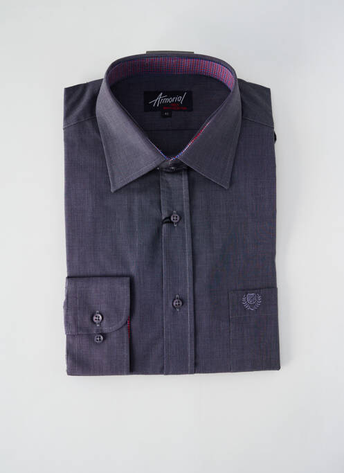 Cămașă cu mâneci lungi gri ARMORIAL bărbat