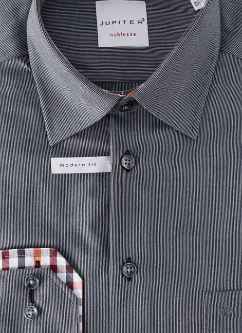 Cămașă cu mâneci lungi gri JUPITER bărbat