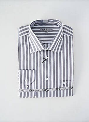 Cămașă cu mâneci lungi gri BANDE ORIGINALE bărbat