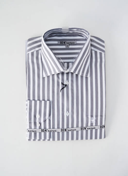 Cămașă cu mâneci lungi gri BANDE ORIGINALE bărbat