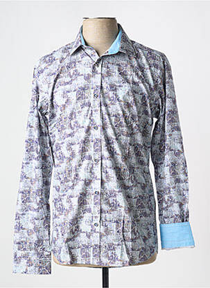 Cămașă cu mâneci lungi violet EMYLE bărbat