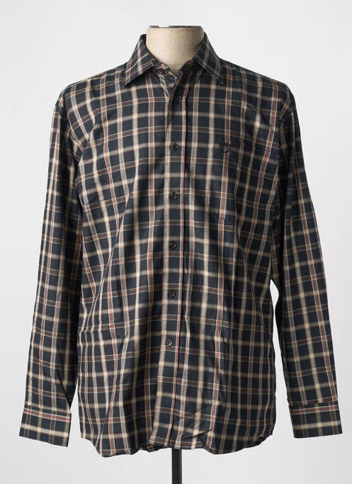 Cămașă cu mâneci lungi negru ARMORIAL bărbat