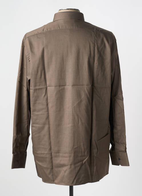 Cămașă cu mâneci lungi maro HORIZON bărbat