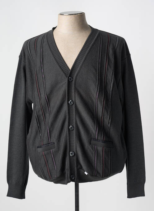 Vestă cu mâneci lungi gri TRICOVAL bărbat