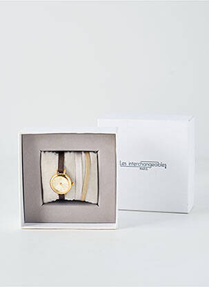 Ceas auriu LES INTERCHANGEABLES femeie