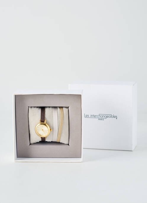 Ceas auriu LES INTERCHANGEABLES femeie