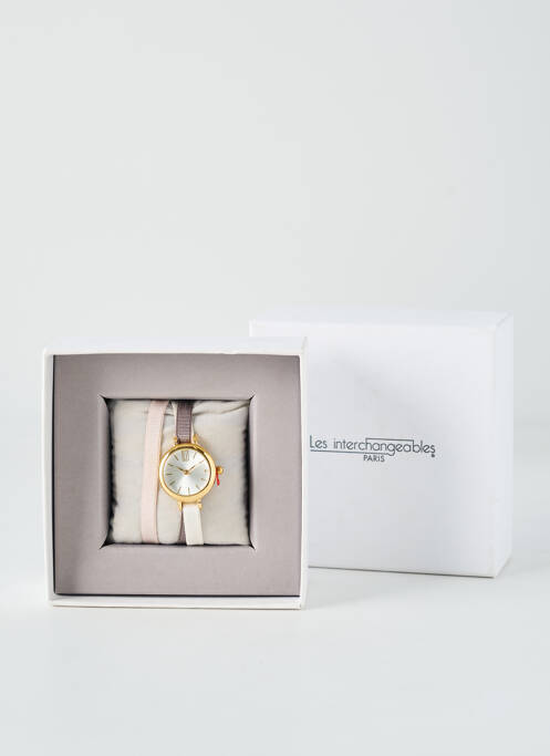 Ceas gri LES INTERCHANGEABLES femeie