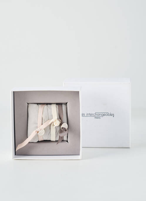 Ceas bej LES INTERCHANGEABLES femeie