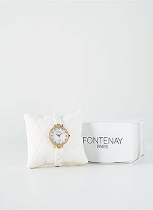 Ceas alb FONTENAY femeie