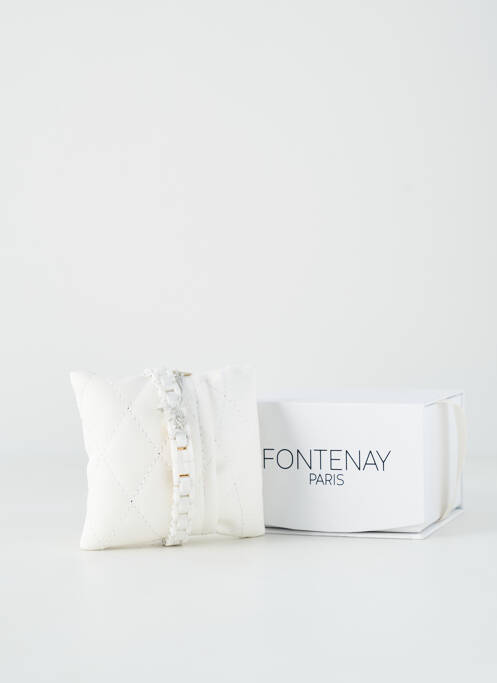 Ceas alb FONTENAY femeie