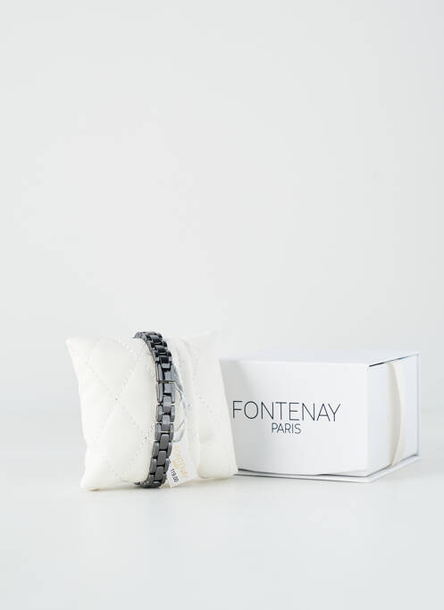 Ceas negru FONTENAY femeie