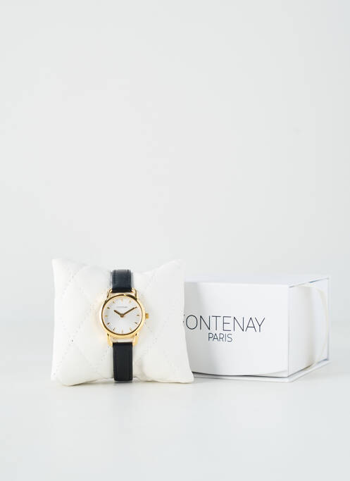 Ceas negru FONTENAY femeie