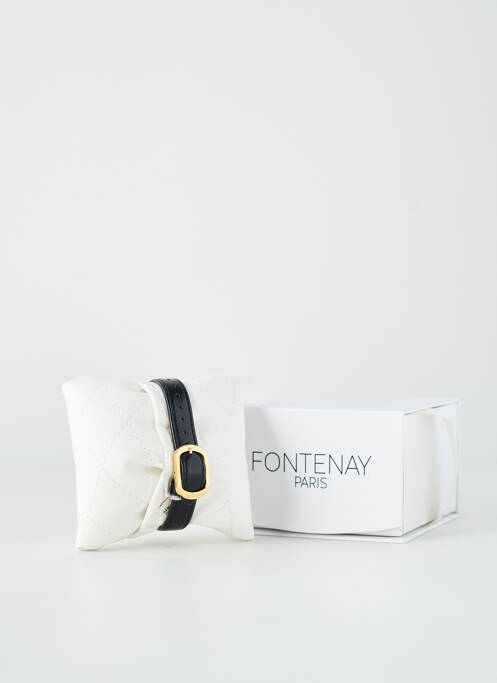Ceas negru FONTENAY femeie