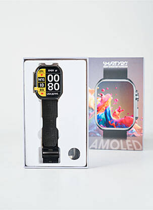 Ceas negru SMARTY bărbat