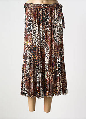 Fustă lungă maro MODE ACTUELLE femeie