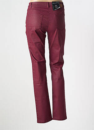 Pantalon slim țesătură acoperită mărime normală violet BETTY BARCLAY femeie