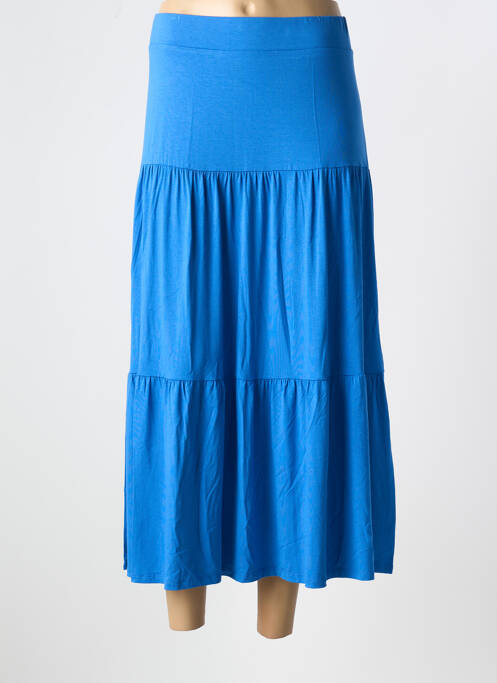 Fustă lungă albastru MARBLE femeie