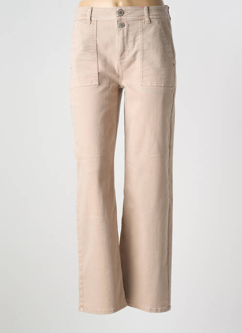 Blugi cu croială dreaptă bej STREET ONE femeie