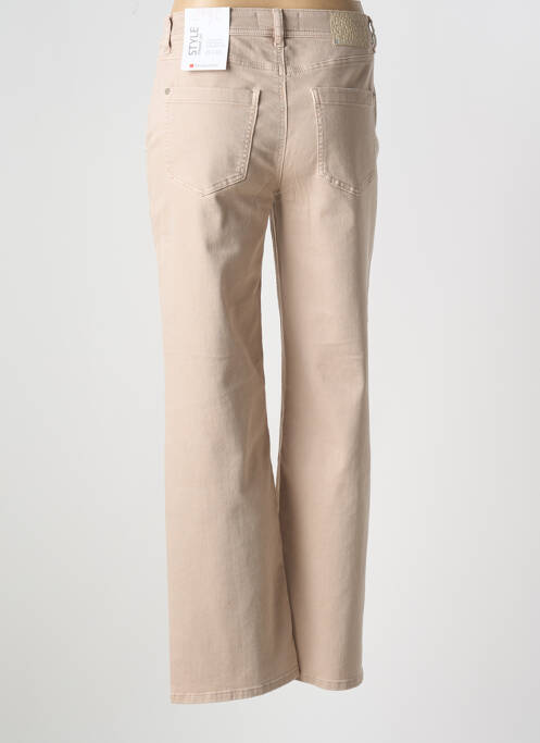 Blugi cu croială dreaptă bej STREET ONE femeie