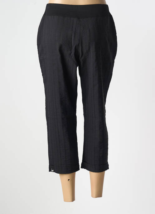Pantalon trei sferturi negru CHRISTINE LAURE femeie