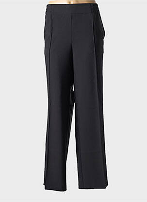 Pantalon drept țesătură poplin mărime normală negru BETTY BARCLAY femeie