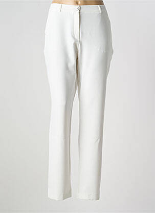 Pantalon chino bej CHRISTINE LAURE femeie