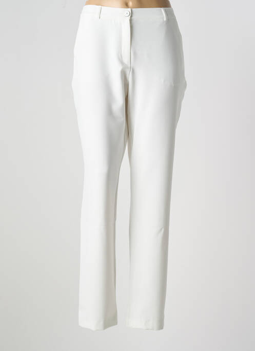 Pantalon chino bej CHRISTINE LAURE femeie