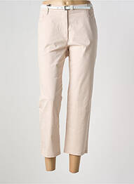 Pantalon 7/8 țesătură poplin mărime normală roz BETTY BARCLAY femme