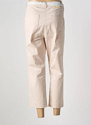 Pantalon 7/8 țesătură poplin mărime normală roz BETTY BARCLAY femme
