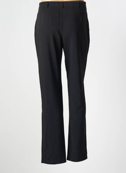 Pantalon drept negru CHRISTINE LAURE femeie