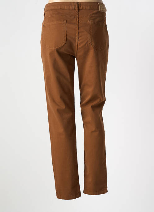 Pantalon slim maro LE PETIT BAIGNEUR femeie