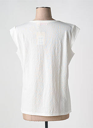 Tricou elasticitate mâneci scurte bej TINTA STYLE femeie