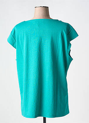 Tricou elasticitate mâneci scurte verde TINTA STYLE femeie