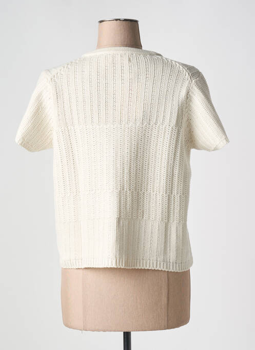 Vestă cu mâneci scurte bej TINTA STYLE femeie