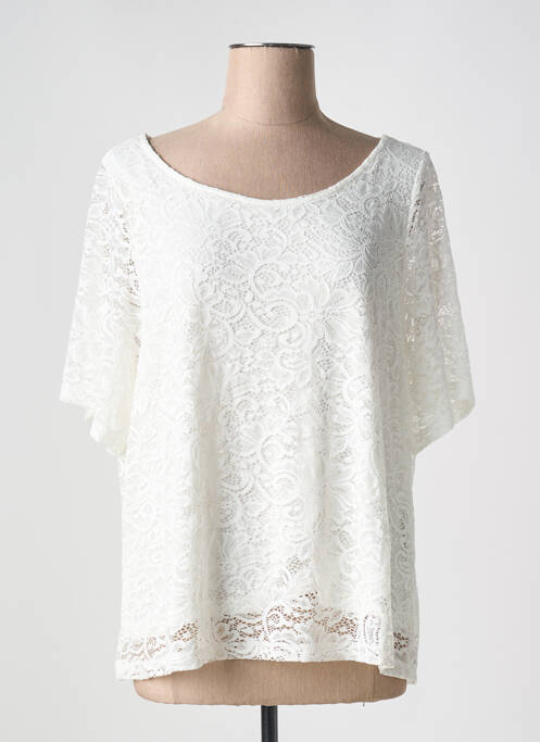 Top bej CHRISTINE LAURE femeie