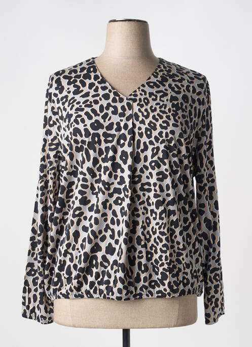 Tricou guler în v mâneci lungi gri BETTY BARCLAY femme