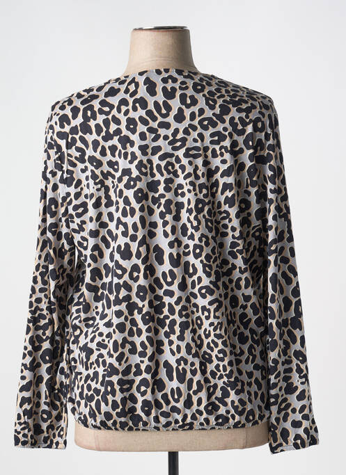 Tricou guler în v mâneci lungi gri BETTY BARCLAY femme