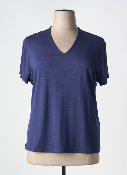 Tricou albastru MARBLE femeie