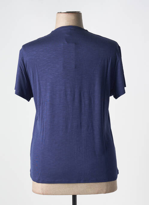 Tricou albastru MARBLE femeie