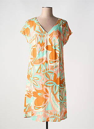 Rochie midi portocaliu BARANDI femeie