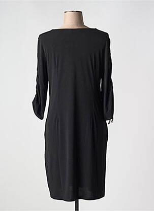 Rochie midi mâneci lungi mâneci lungi negru BARANDI femeie