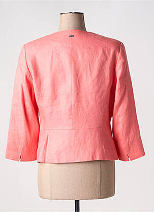 Jachete casual guler rotund portocaliu WHITE LABEL femeie