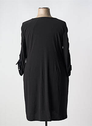 Rochie midi mâneci 3/4 mâneci 3/4 negru BARANDI femeie