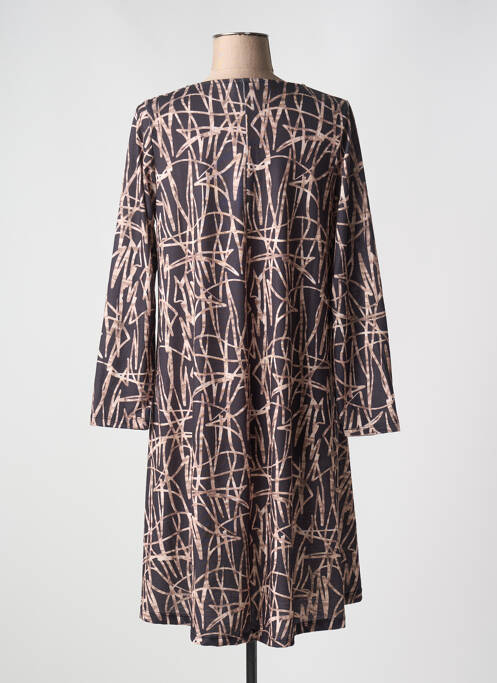 Rochie midi maro JOY femeie