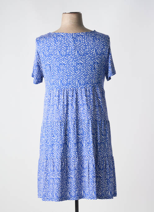 Rochie midi albastru BARANDI femeie