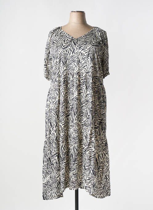 Rochie midi alb BARANDI femeie