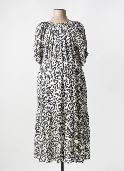 Rochie midi alb BARANDI femeie