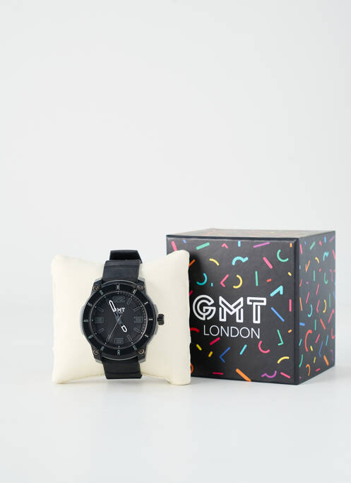 Ceas negru GMT bărbat